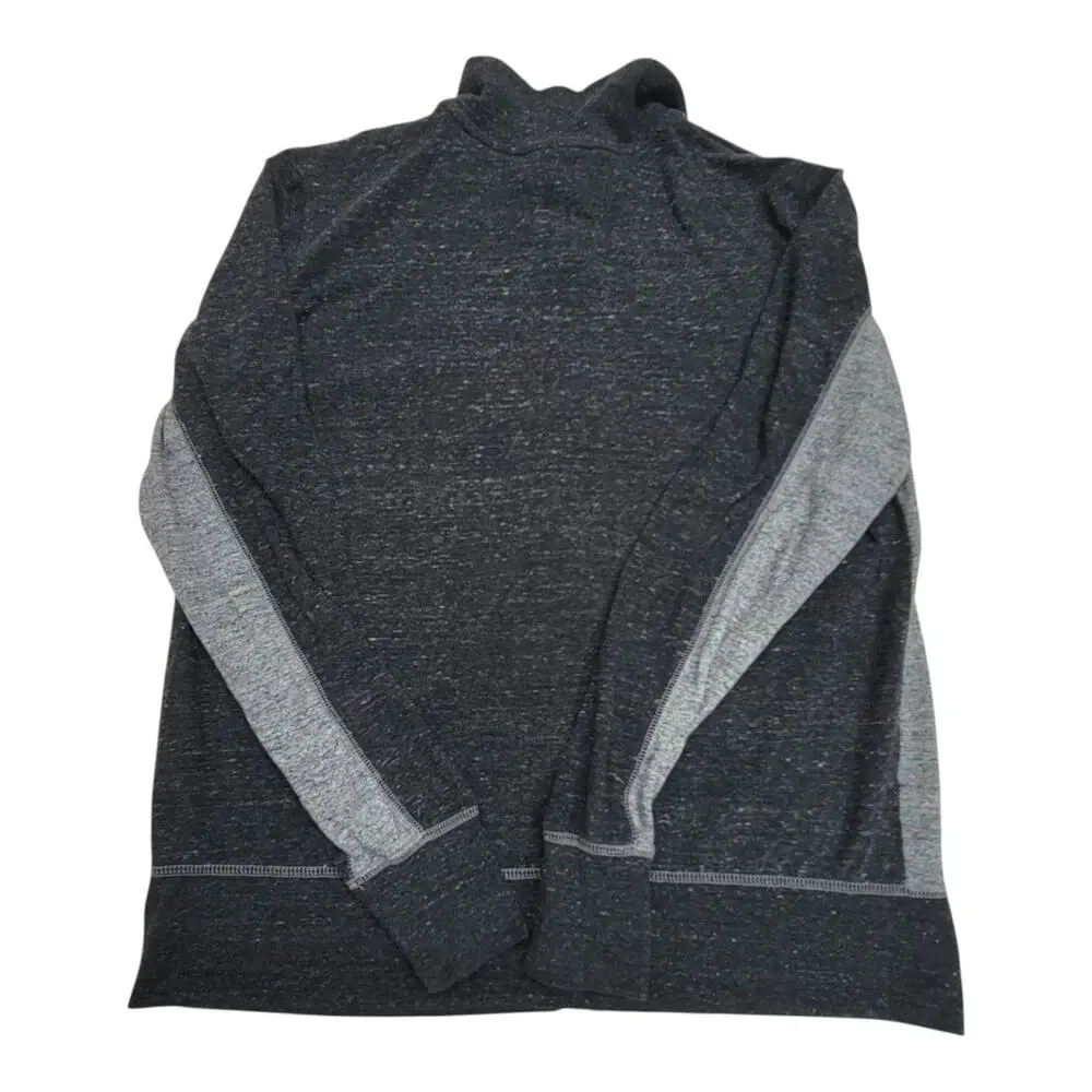 Nike Sportswear Mens L Large Full Zip Sweatshirt Track Jacket Gray Colorblock